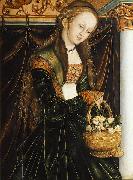 Lucas Cranach Die Heilige Dorothea oil painting artist